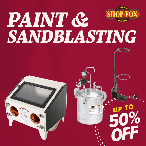 Shop Fox Paint and Sandblasting