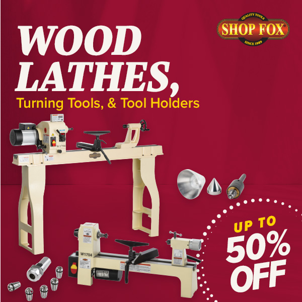 Shop Fox Wood Lathes