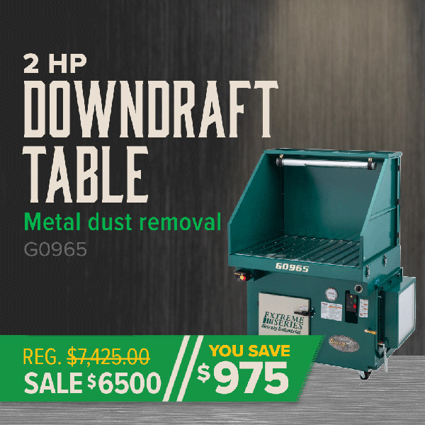 Downdraft Table