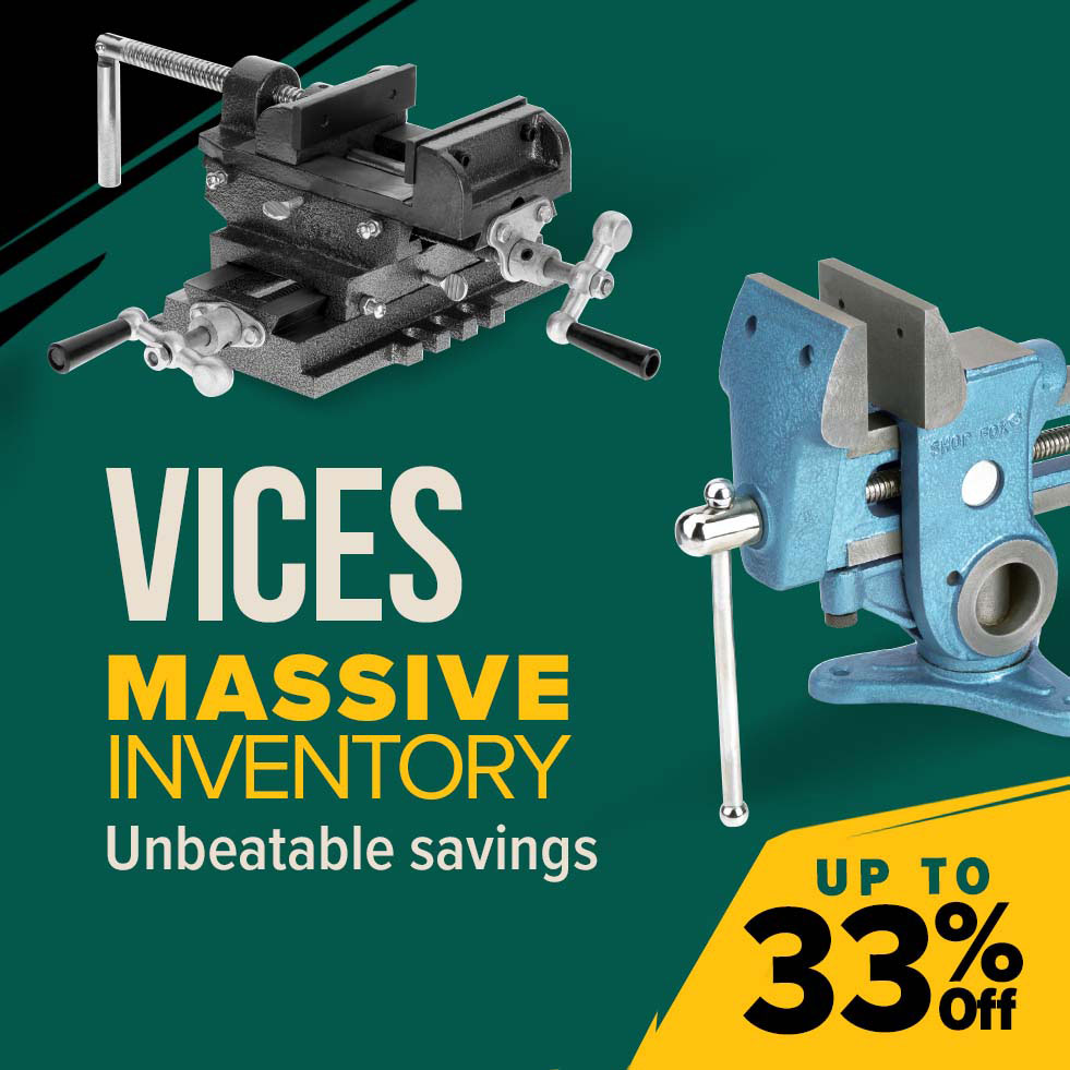 Massive inventory, unbeatable savings on Vices!