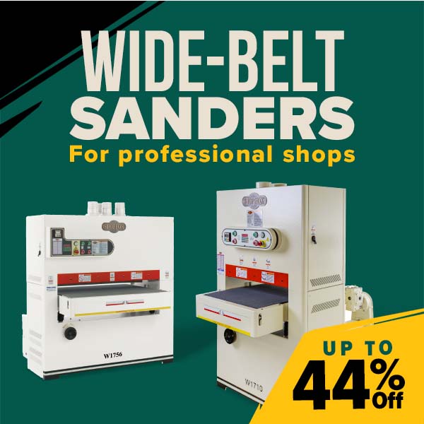 Wide-belt Sanders