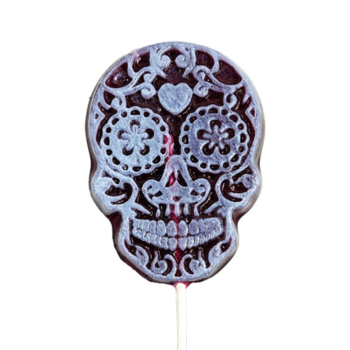 Day of the Dead Skull Lollipop (Watermelon)