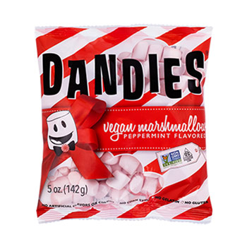 Mini Dandies Vegan Marshmallows - Peppermint * 5 OZ