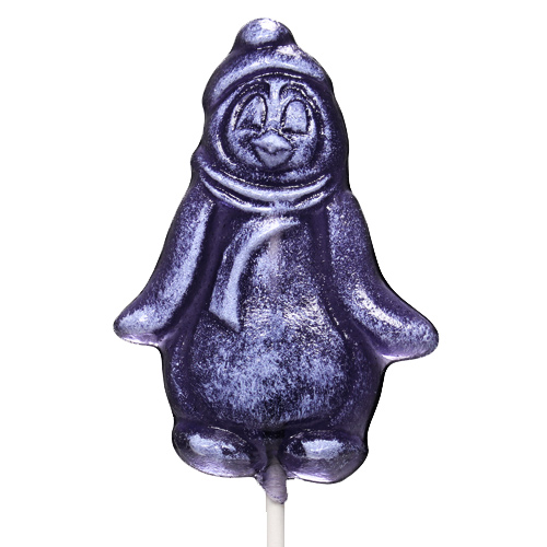 Grape Penguin Lollipop