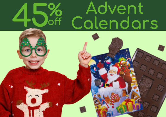 45% off Advent calendars