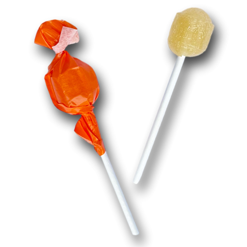 Candy Tree Organic Lollipops - Orange