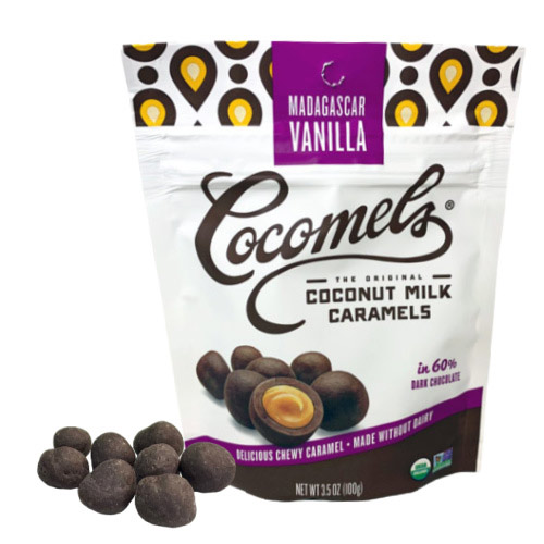 35% OFF *Best By 4/17/24* - Chocolate-Covered Cocomel Bites - Vanilla * 3.5 OZ