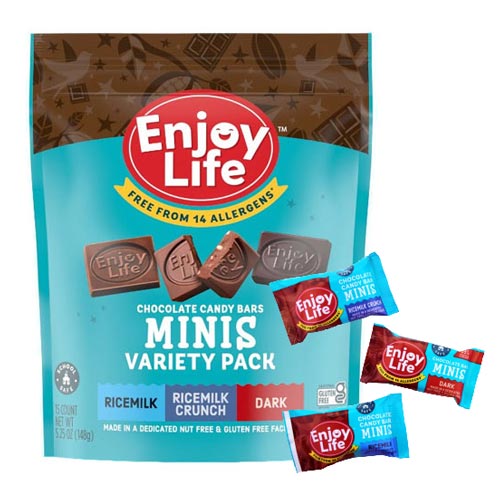 Enjoy Life Mini Chocolate Candy Bars - Variety Pack * 15 PC