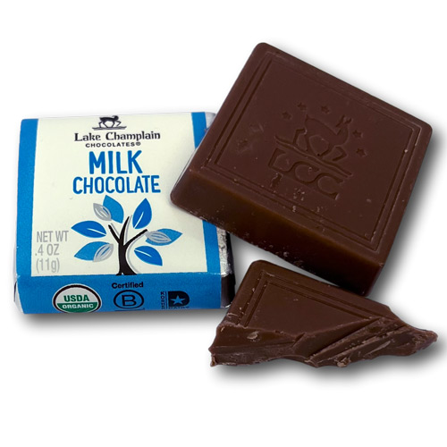 Lake Champlain Organic Squares - Milk Chocolate