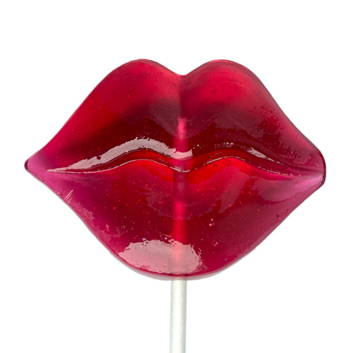 Hot Lips Cinnamon Lollipop