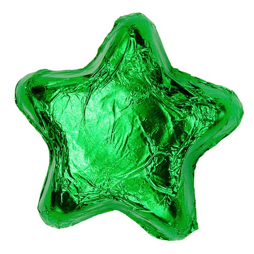 Thompson Milk Chocolate Stars - Green