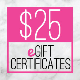 $25 eGift Certificates