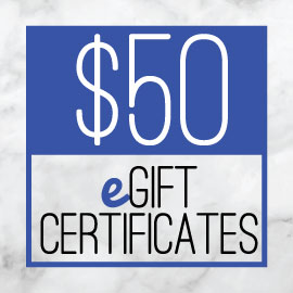 $50 eGift Certificates