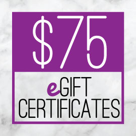 $75 eGift Certificates