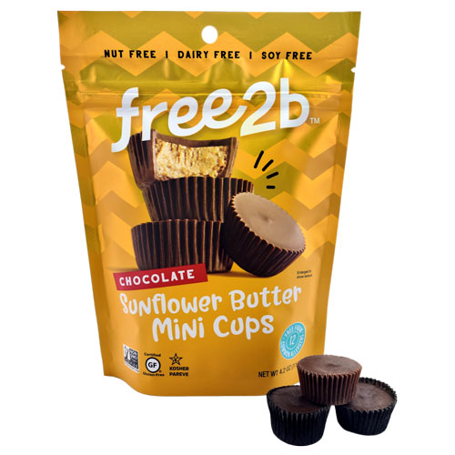 free2b Sunflower Butter MINI Cups - Rice Chocolate * 4.2 OZ