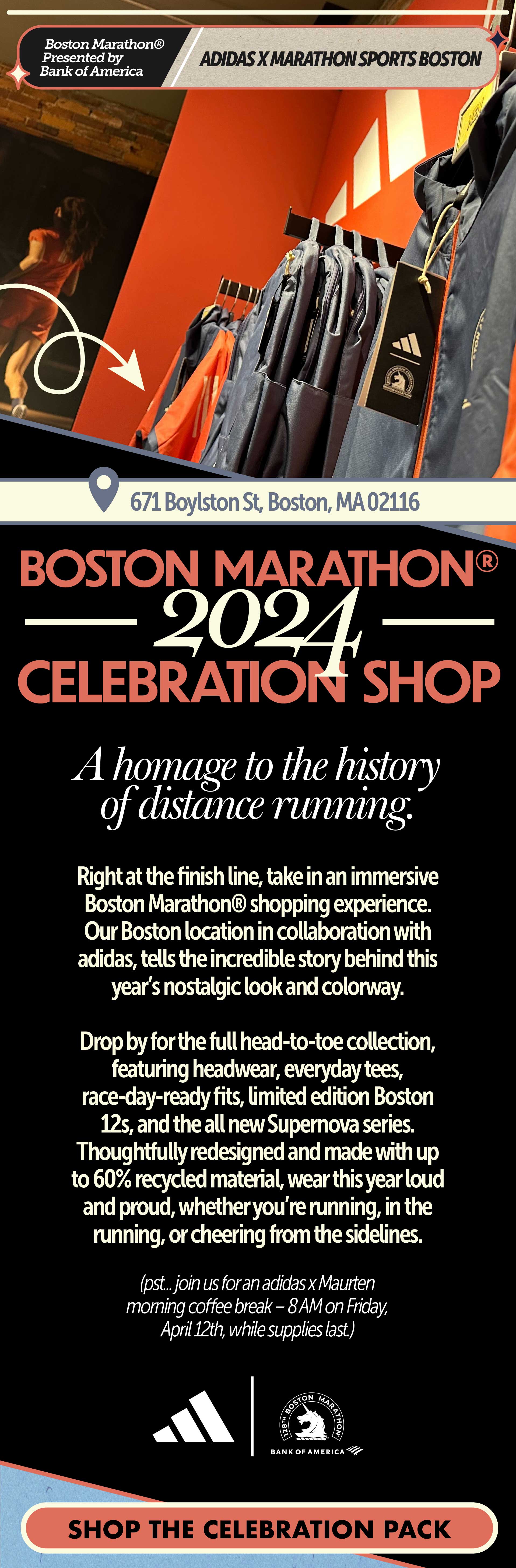 SHOP 2024 BOSTON MARATHON COLLECTION