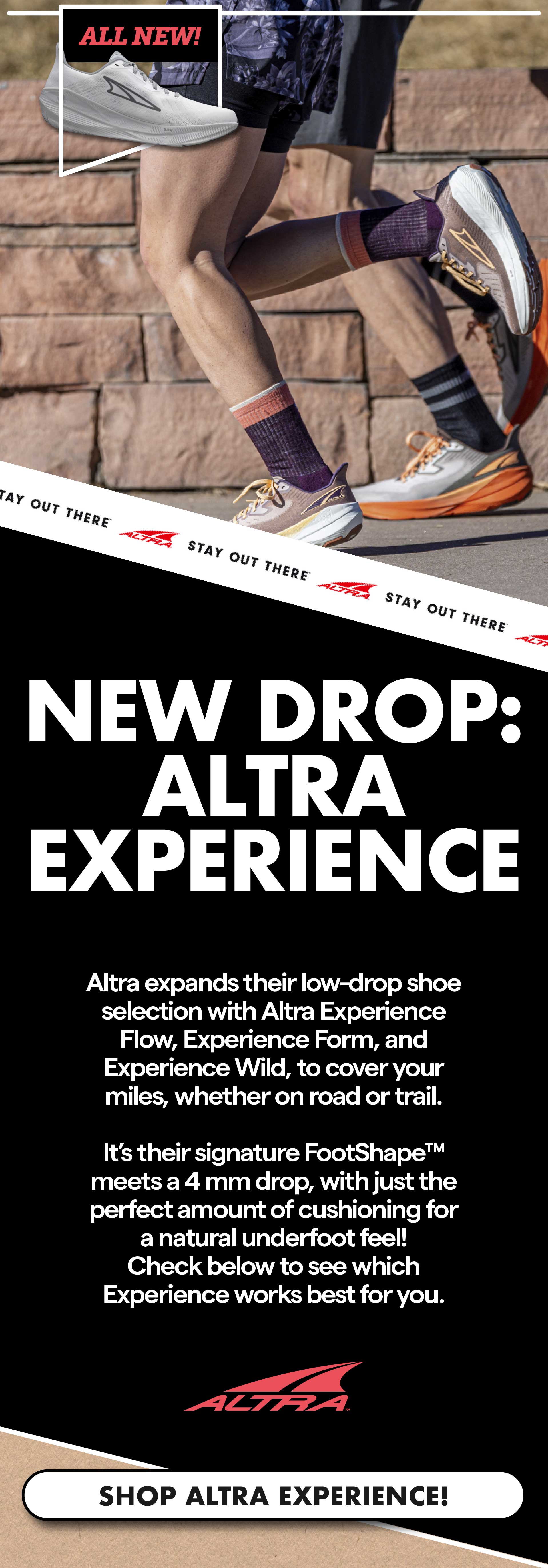 SHOP ALTRA EXPERIENCE