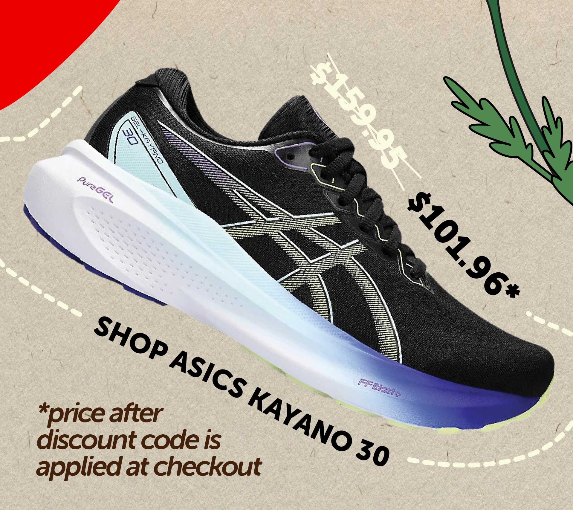 SHOP ASICS KAYANO 30