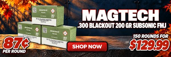 Magtech .300 Blackout 200 Gr Subsonic FMJ