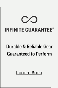 co INFINITE GUARANTEE" Durable Reliable Gear Guaranteed to Perform Learn More 