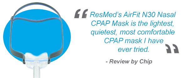 ResMed AirFit N30 Nasal CPAP Mask with Headgear