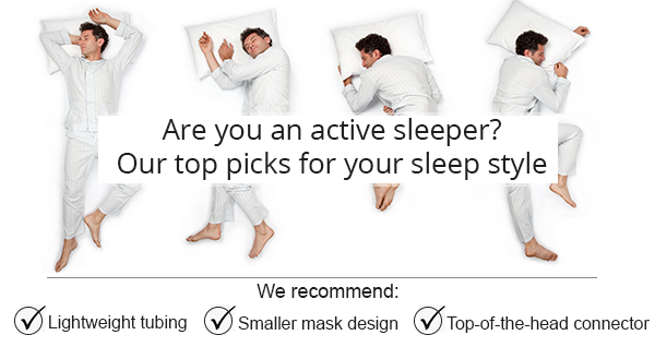 Masks for active sleepers