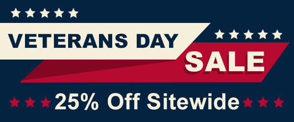 Shop The Veteran's Day Sale Now