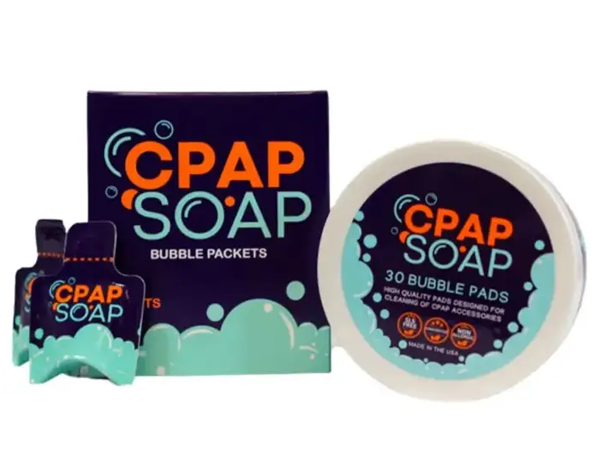 CPAP Cleaner Soap Bubble Pads & Packets