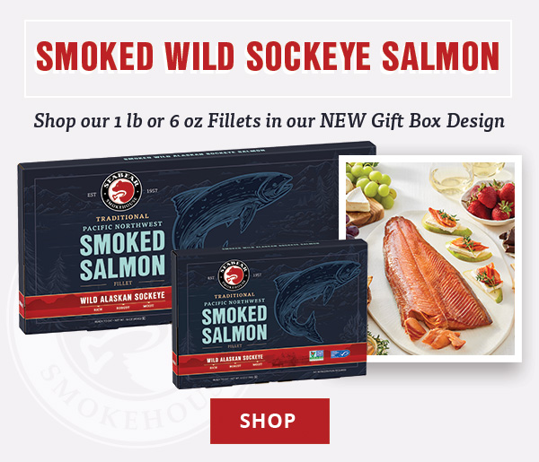 Smoked Wild Sockeye Salmon