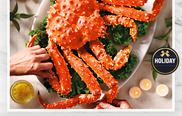 It's Back! Whole Red King Crab