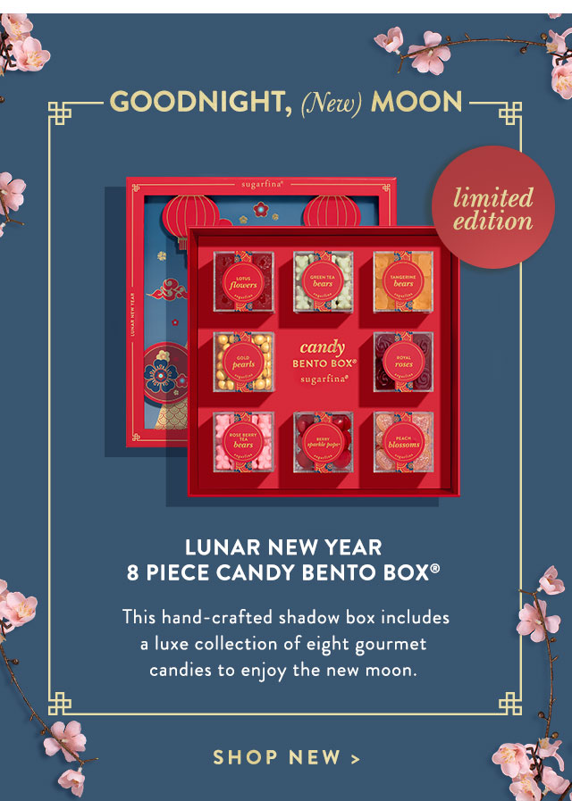 Lunar New Year 8 Piece Candy Bento Box