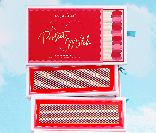 Let the sparks fly! Celebrate your fiery love story with the Perfect Match 2 Piece Candy Bento Box.