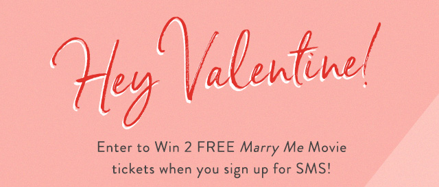 Sign up for SMS and enter to win 2 free movie tickets