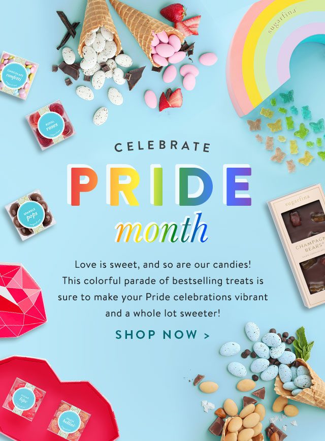Celebrate PRIDE month - love is sweet and so are our candies! This colorful parade of bestselling treats is sure to make your Pride celebrations vibrant and a whole lot sweeter! Shop Now>