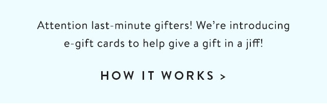 Learn more about e-gift cards