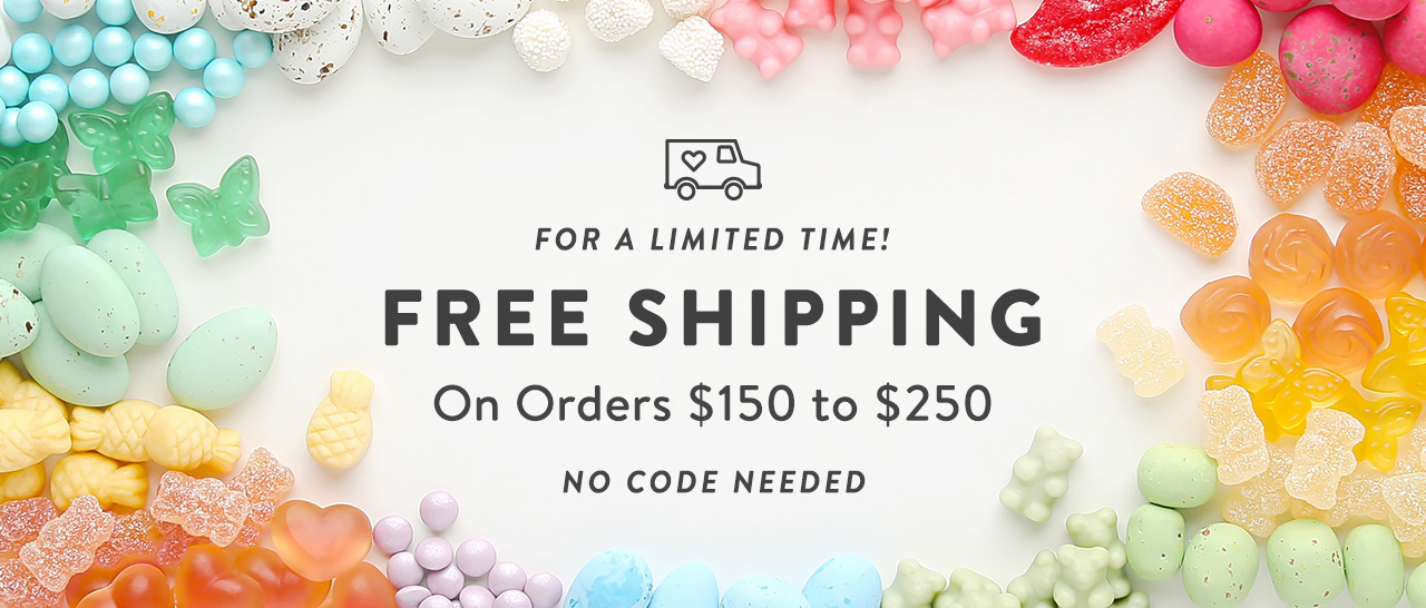  FOR A LIMITED TIME! : FREE SHIPPING @ e On Orders $150 to $250 X a, NO CODE NEEDED ; : 3 'Allr: YT EEREERERER Y RAVE 