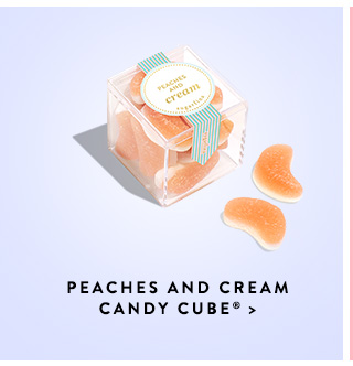  PEACHES AND CREAM CANDY CUBE 