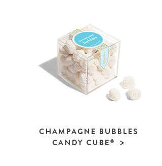 Champagne Bubbles Candy Cube
