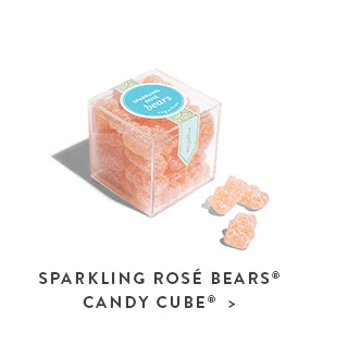 Sparkling Rose Bears Candy Cube
