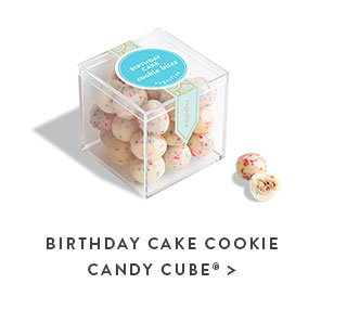 Birthday Cake Cookie Candy Cube