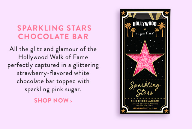 Hollywood x Sugarfina Sparkling Stars Chocolate Bar