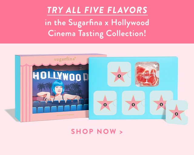 Sugarfina x Hollywood Cinema Tasting Collection