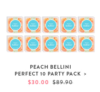 Peach Bellini Perfect 10 Party Pack