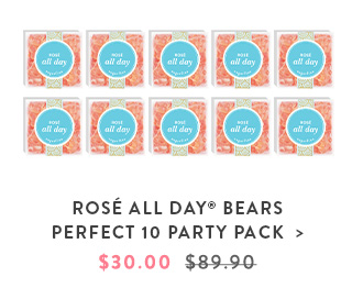 Rosé All Day Bears Perfect 10 Party Pack