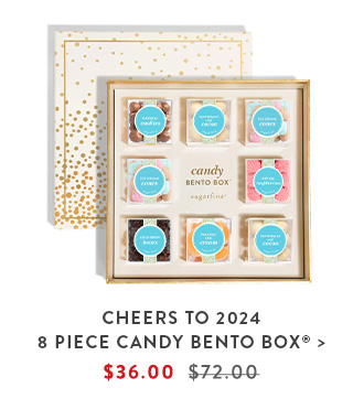 Shop Cheers to 2024 8 Piece Candy Bento Box