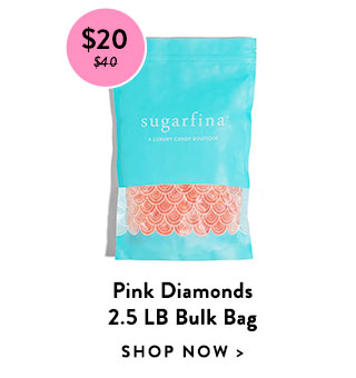 Pink Diamonds 2.5 LB Bulk Bag