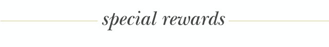 Loyalty Speciality Rewards