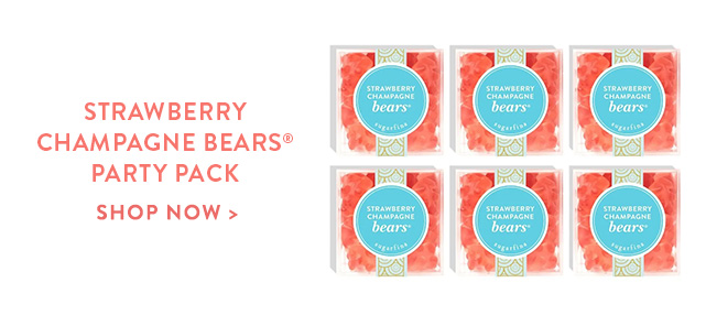 Strawberry Champagne Bears Party Pack