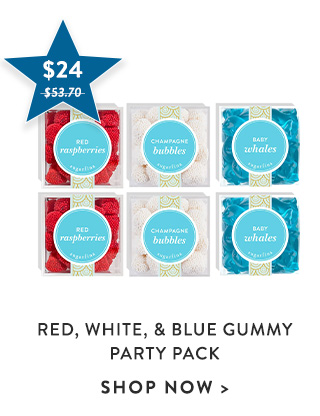 Red, White, & Blue Gummy Party Pack