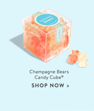 Champagne Bears Candy Cube